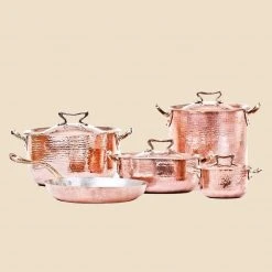 Amoretti Brothers Recycled Copper Cookware Set Home Goods