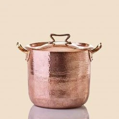 Amoretti Brothers Recycled Copper Stock Pot 9 Amoretti Brothers Recycled Copper Stock Pot