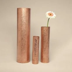 Amoretti Brothers Recycled Copper Vase Set