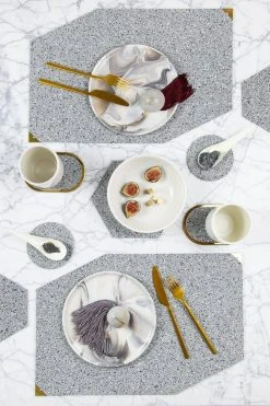 Slash Objects Kitchen + Dining Recycled Rubber Placemat Set 21 Slash Objects Kitchen + Dining Recycled Rubber Placemat Set