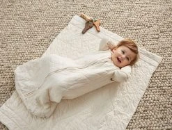Coyuchi Remi Quilted Baby Blanket - Undyed Baby Gifts