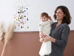 Coyuchi Baby Gifts Remi Quilted Snuggle Sack - Undyed