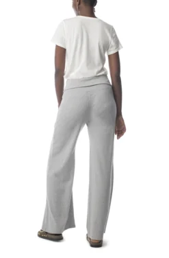 Synergy Organic Clothing Rib Knit Kamala Pant - Heather Gray Sale