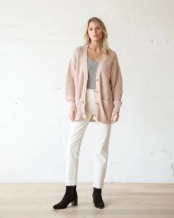 WVN Ribbed Oversized Cardigan