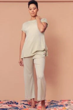 Altar Best Sellers Ronnie Tencel Lounge Bottoms - Mint