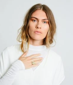 Rose & Fitzgerald Layered Horn Ring