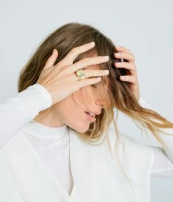 Rose & Fitzgerald Layered Horn Ring