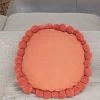 Village Thrive Round Pom Pom Throw Pillow Cover 2 Village Thrive Round Pom Pom Throw Pillow Cover