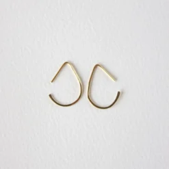Salt + Still Handcrafted 14K Hook Earrings