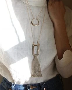 Salt + Still Cane Necklace