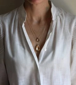 Salt + Still Egg Hollows Necklace Jewelry