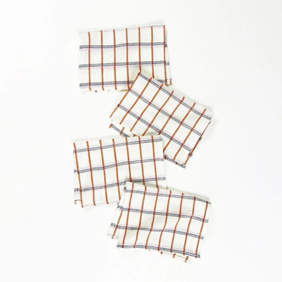 Archive New York San Lucas Plaid Cocktail Napkin Set 16 Archive New York San Lucas Plaid Cocktail Napkin Set