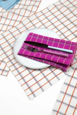 Archive New York San Lucas Plaid Placemat Set Kitchen + Dining