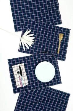 Archive New York San Lucas Plaid Placemat Set Kitchen + Dining