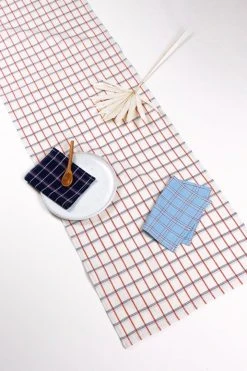 Archive New York San Lucas Plaid Table Runner 19 Archive New York San Lucas Plaid Table Runner