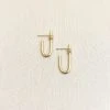 Sara Patino Jewelry Joy Recycled Gold Earrings - Small
