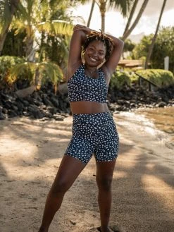 Sensi Graves Annette Recycled Crop Top Activewear + Athleisure