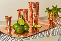 Sertodo Copper Recycled Copper Cocktail Set