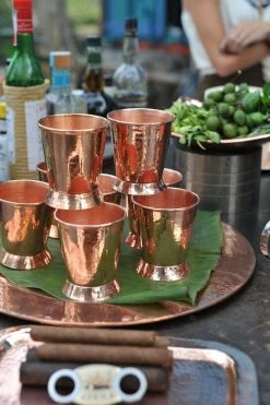 Sertodo Copper Derby Recycled Copper Mint Julep Cup Kitchen + Dining