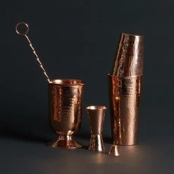 Sertodo Copper Kitchen + Dining Essential Recycled Copper Mixologist Set