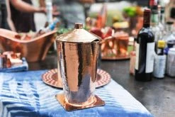 Sertodo Copper Kitchen + Dining Gangotri Recycled Copper Pitcher With Lid