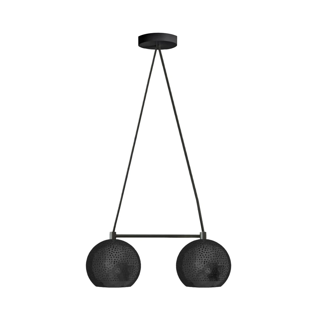 Dounia Home Lighting Shams Dual Globe Chandelier 6 Dounia Home Lighting Shams Dual Globe Chandelier