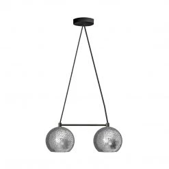 Dounia Home Lighting Shams Dual Globe Chandelier