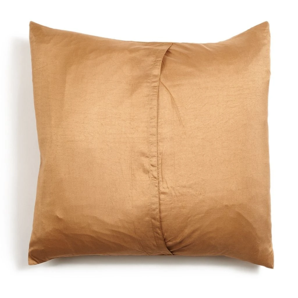 Studio Variously Shunya Silk Throw Pillow - Gold 7 Studio Variously Shunya Silk Throw Pillow - Gold