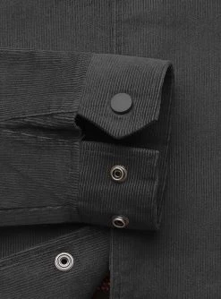 Signature Innovation Group Gifts Men's Johnny Corduroy Lined Jacket - Black