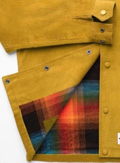 Signature Innovation Group Men's Johnny Corduroy Lined Jacket - Mustard