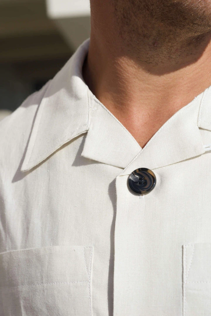 Signature Innovation Group Men's Safari Hemp Shirt - Bone 5 Signature Innovation Group Men's Safari Hemp Shirt - Bone