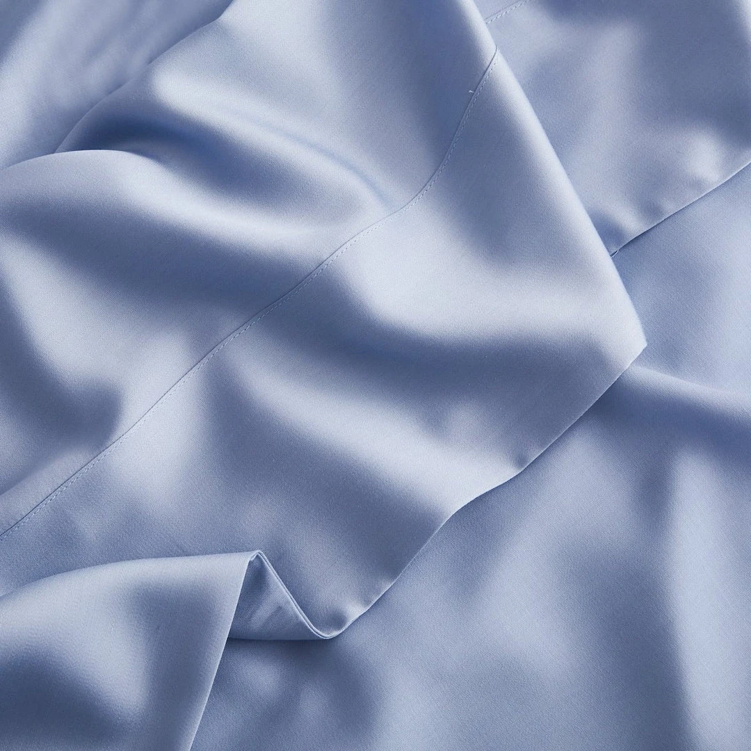 Sijo Tencel Eucalyptus Flat Sheet - Sky 4 Sijo Tencel Eucalyptus Flat Sheet - Sky