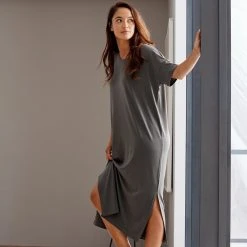 Sijo Eucalyptus Short Sleeve Dress 30 Sijo Eucalyptus Short Sleeve Dress