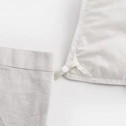 Sijo Best Sellers French Linen Duvet Cover - Fog 9 Sijo Best Sellers French Linen Duvet Cover - Fog