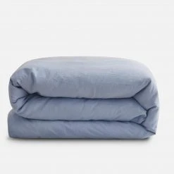 Sijo Best Sellers French Linen Duvet Cover - Sky