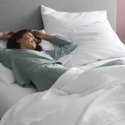 Sijo French Linen Duvet Cover - Snow