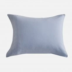 Sijo Home Goods French Linen Pillowcase Set - Sky
