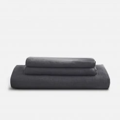Sijo Best Sellers French Linen Sheet Set - Slate