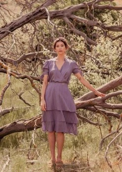 Valani Best Sellers Sitha Tencel Top - Purple Sage 9 Valani Best Sellers Sitha Tencel Top - Purple Sage