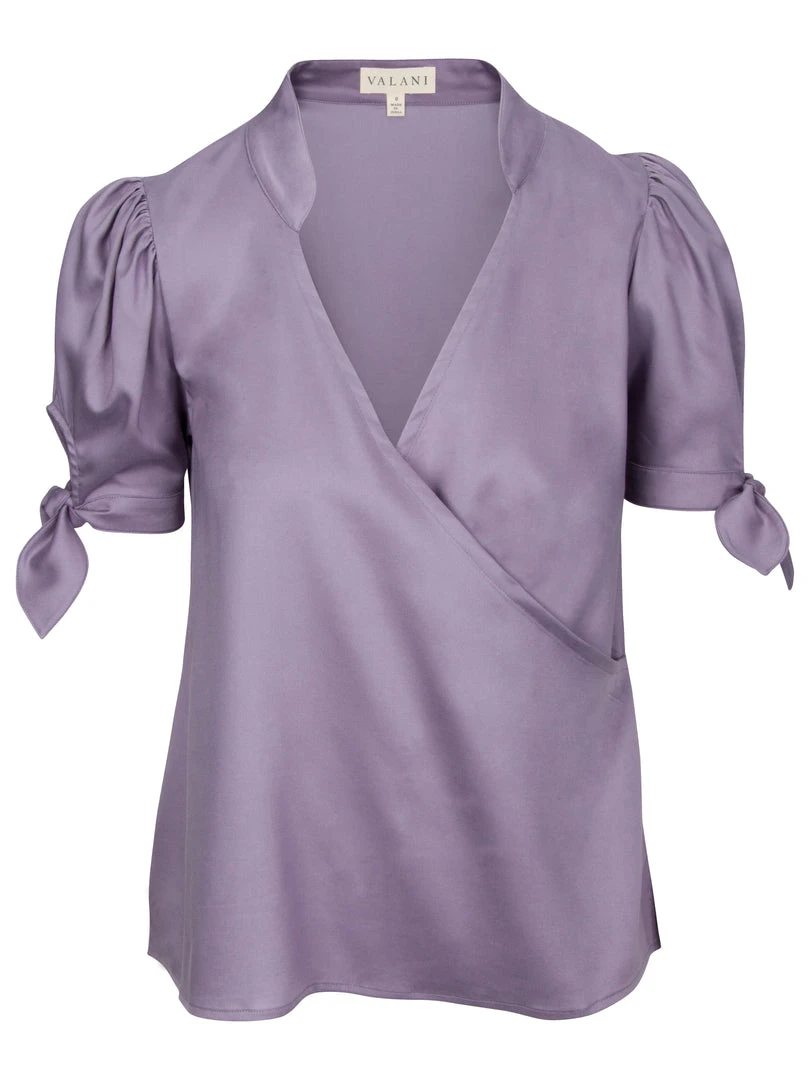 Valani Best Sellers Sitha Tencel Top - Purple Sage 7 Valani Best Sellers Sitha Tencel Top - Purple Sage