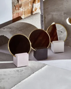 Slash Objects Slash Mirror - Black + White