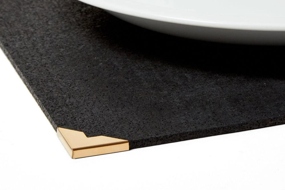 Slash Objects Kitchen + Dining Recycled Rubber Placemat Set 12 Slash Objects Kitchen + Dining Recycled Rubber Placemat Set
