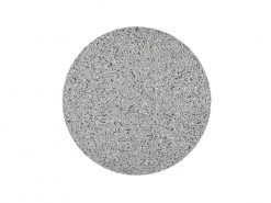 Slash Objects Round Recycled Rubber Placemat - Gris
