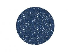 Slash Objects Round Recycled Rubber Placemat - Royal