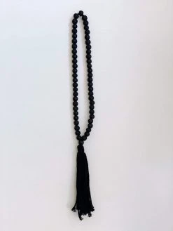 Ceremonia Wooden Beaded Tassel