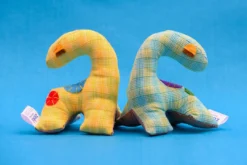 Zeki Learning BIPOC Owned Small Plaid Dinosaur Toy