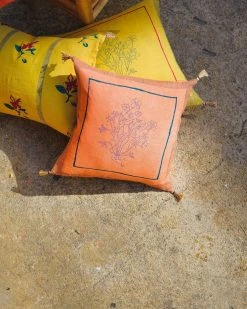 Soil To Studio Chhavi Linen Throw Pillow Cover - Orange Best Sellers 13 Soil To Studio Chhavi Linen Throw Pillow Cover - Orange Best Sellers