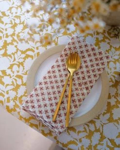 Soil To Studio Mehar Linen Napkin Set Kitchen + Dining