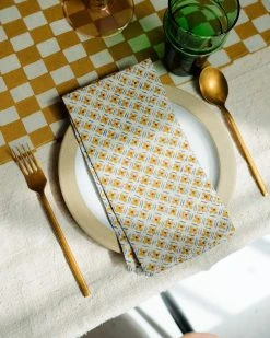 Soil To Studio Mehar Linen Napkin Set Kitchen + Dining