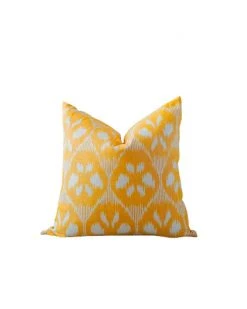 Soil To Studio Navya Ikat Throw Pillow Cover